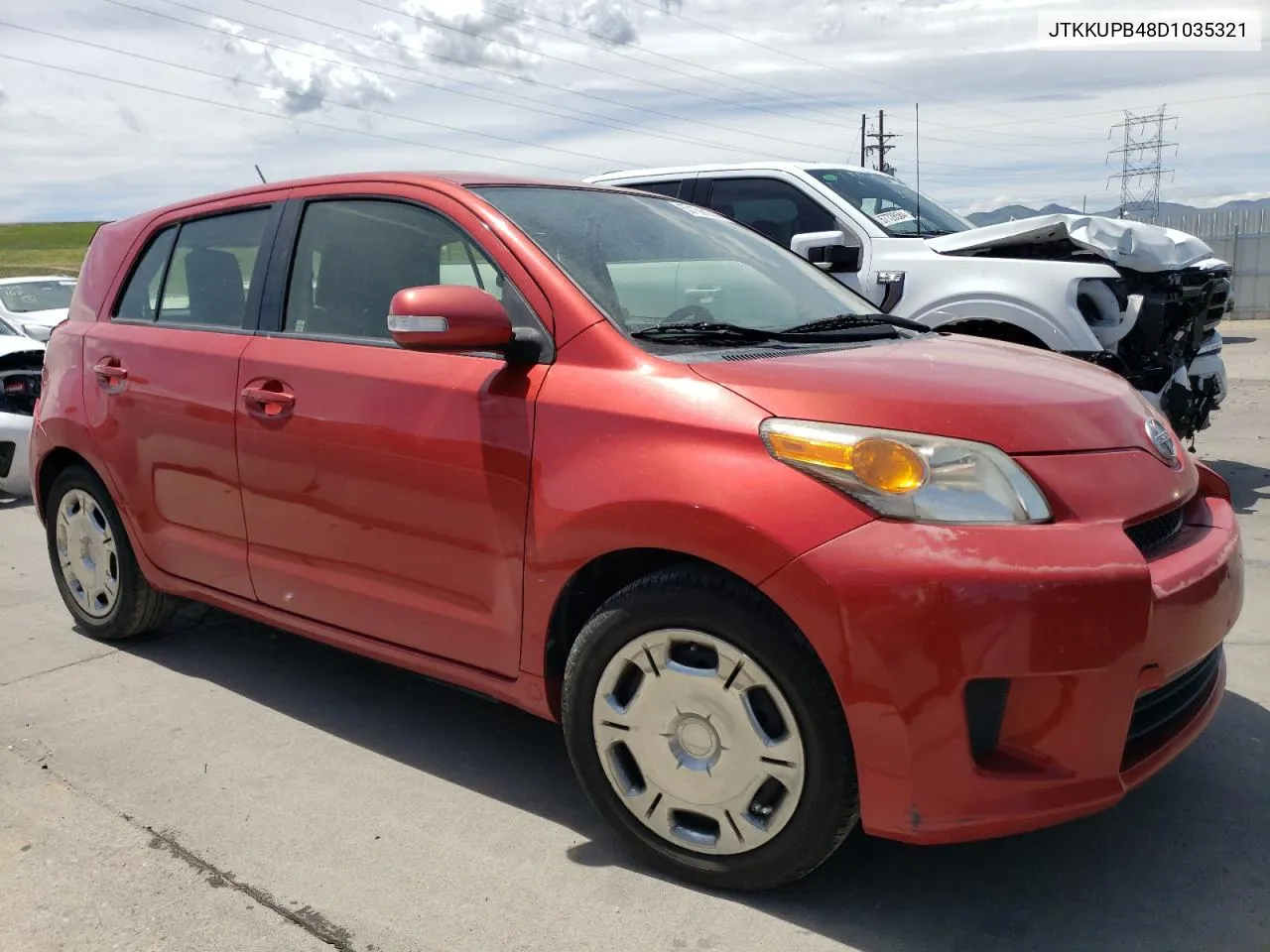 2013 Toyota Scion Xd VIN: JTKKUPB48D1035321 Lot: 57168024