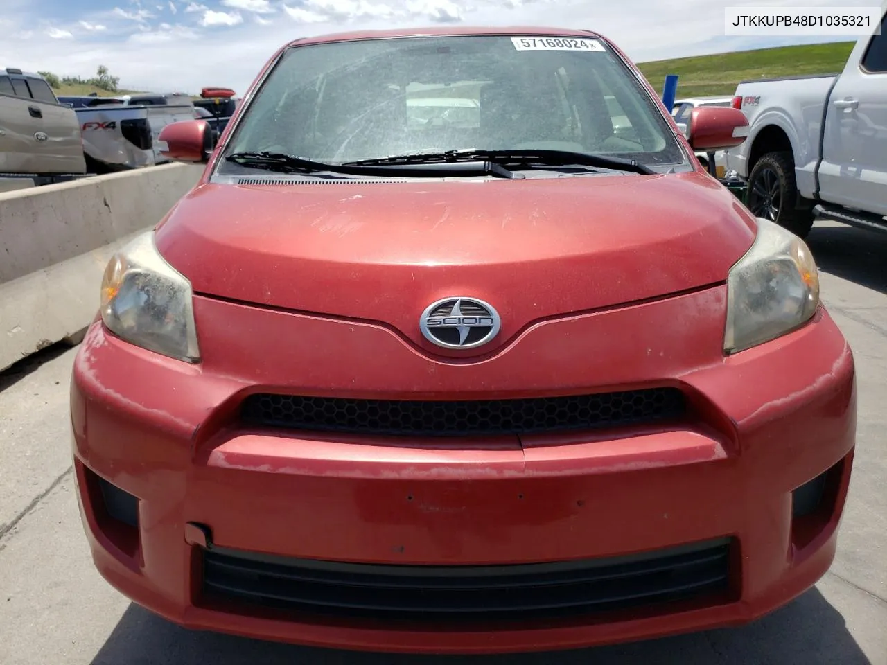 2013 Toyota Scion Xd VIN: JTKKUPB48D1035321 Lot: 57168024