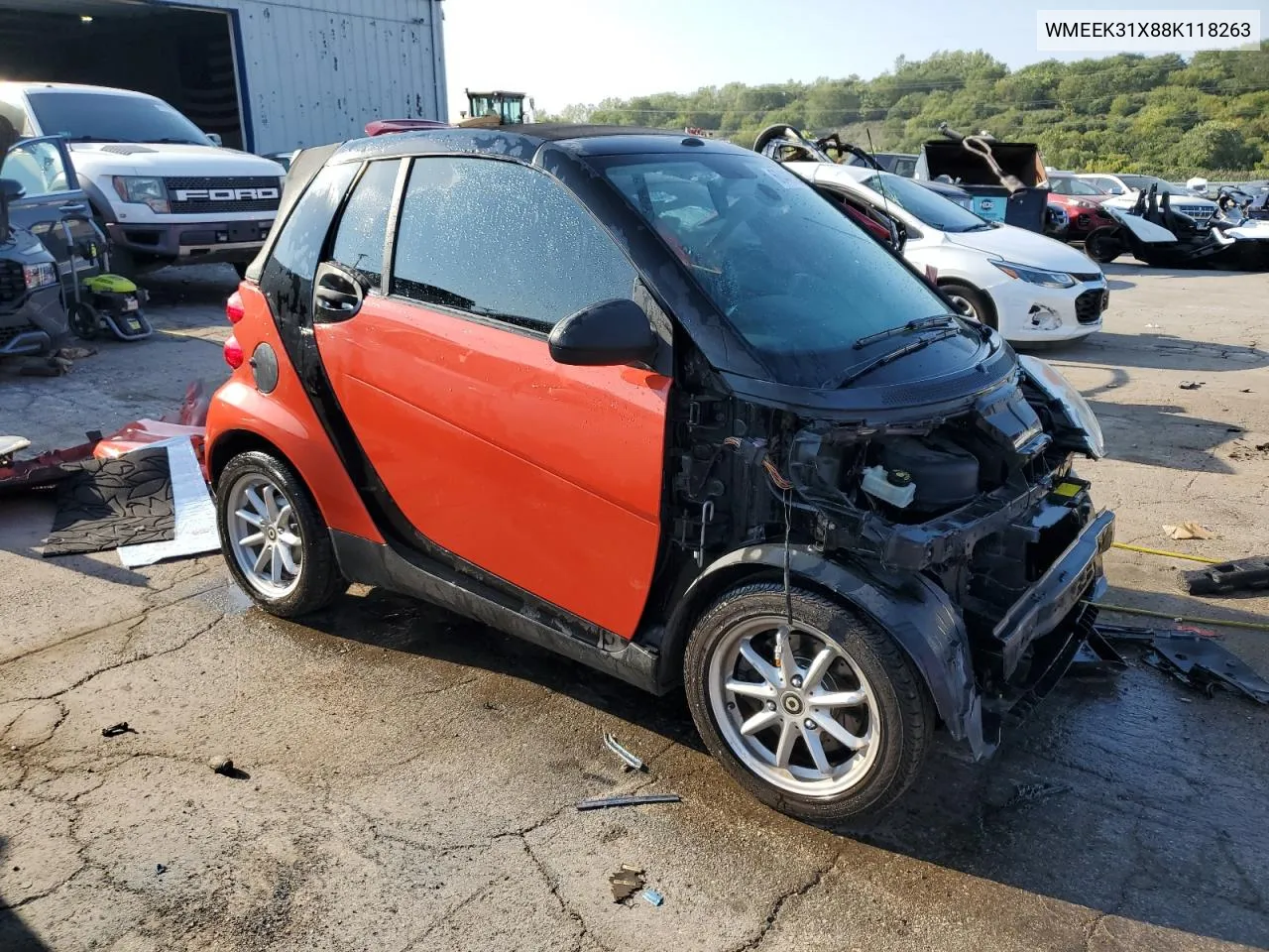 WMEEK31X88K118263 2008 Smart Fortwo Passion