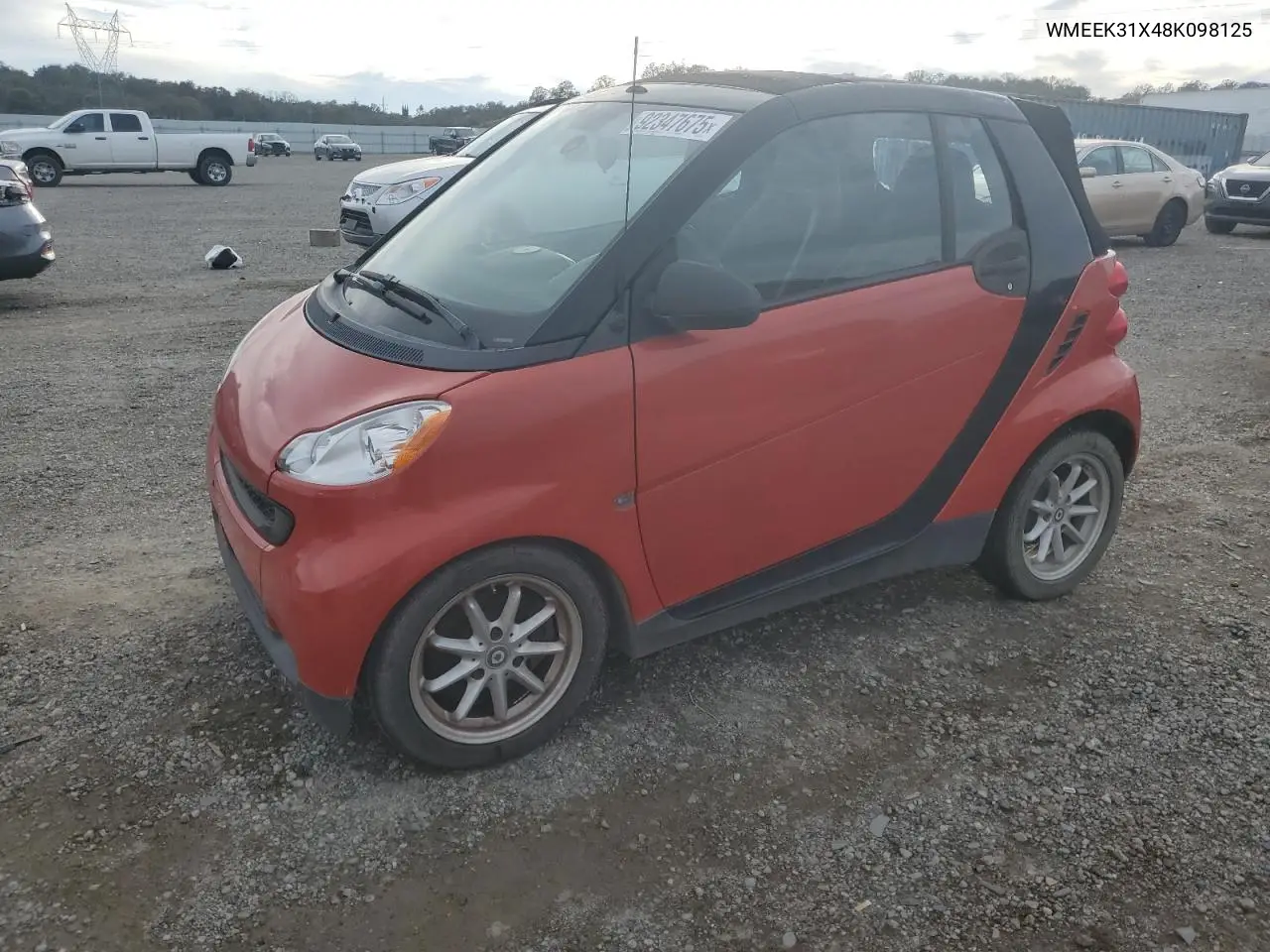 WMEEK31X48K098125 2008 Smart Fortwo Passion