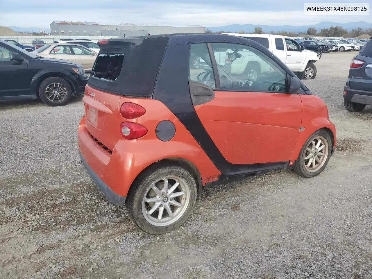 WMEEK31X48K098125 2008 Smart Fortwo Passion