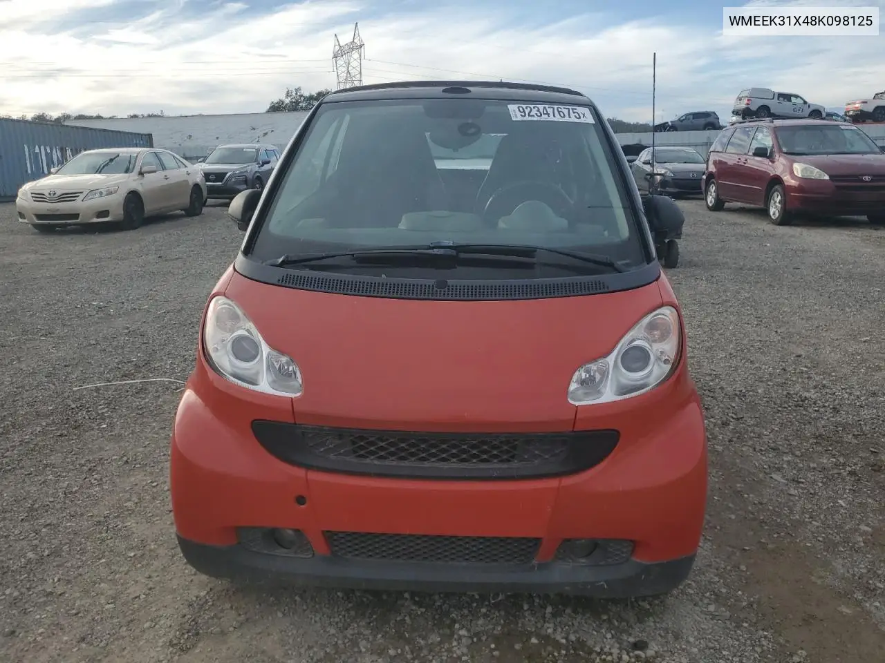 WMEEK31X48K098125 2008 Smart Fortwo Passion