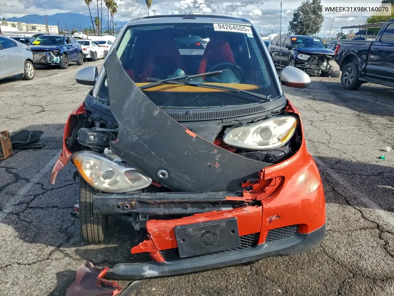 WMEEK31X98K160070 2008 Smart Fortwo Passion