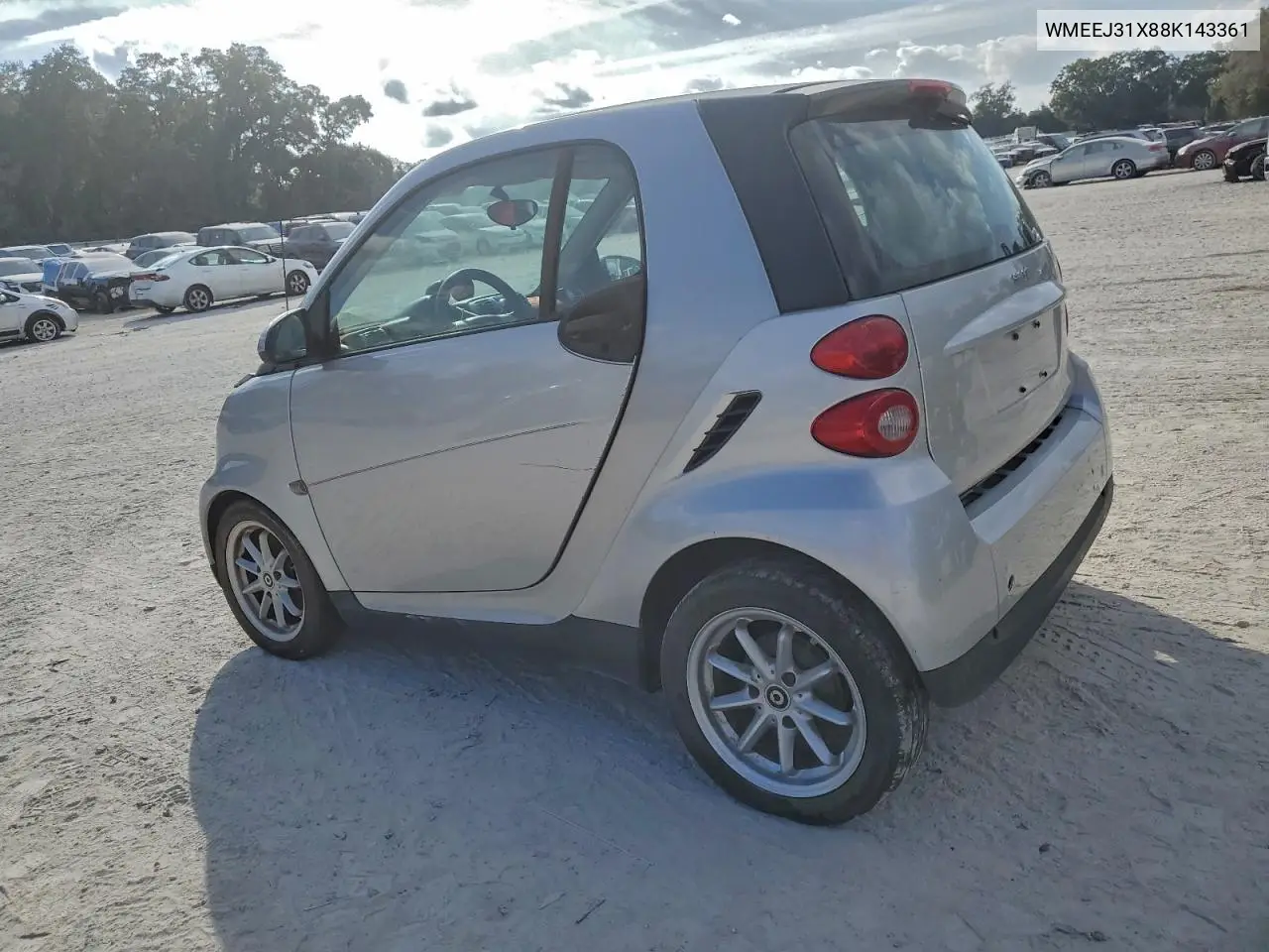 WMEEJ31X88K143361 2008 Smart Fortwo Pure