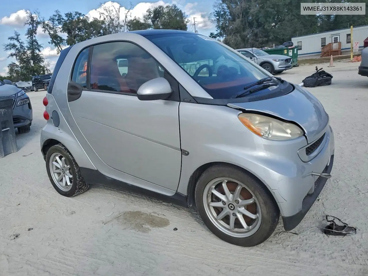 WMEEJ31X88K143361 2008 Smart Fortwo Pure
