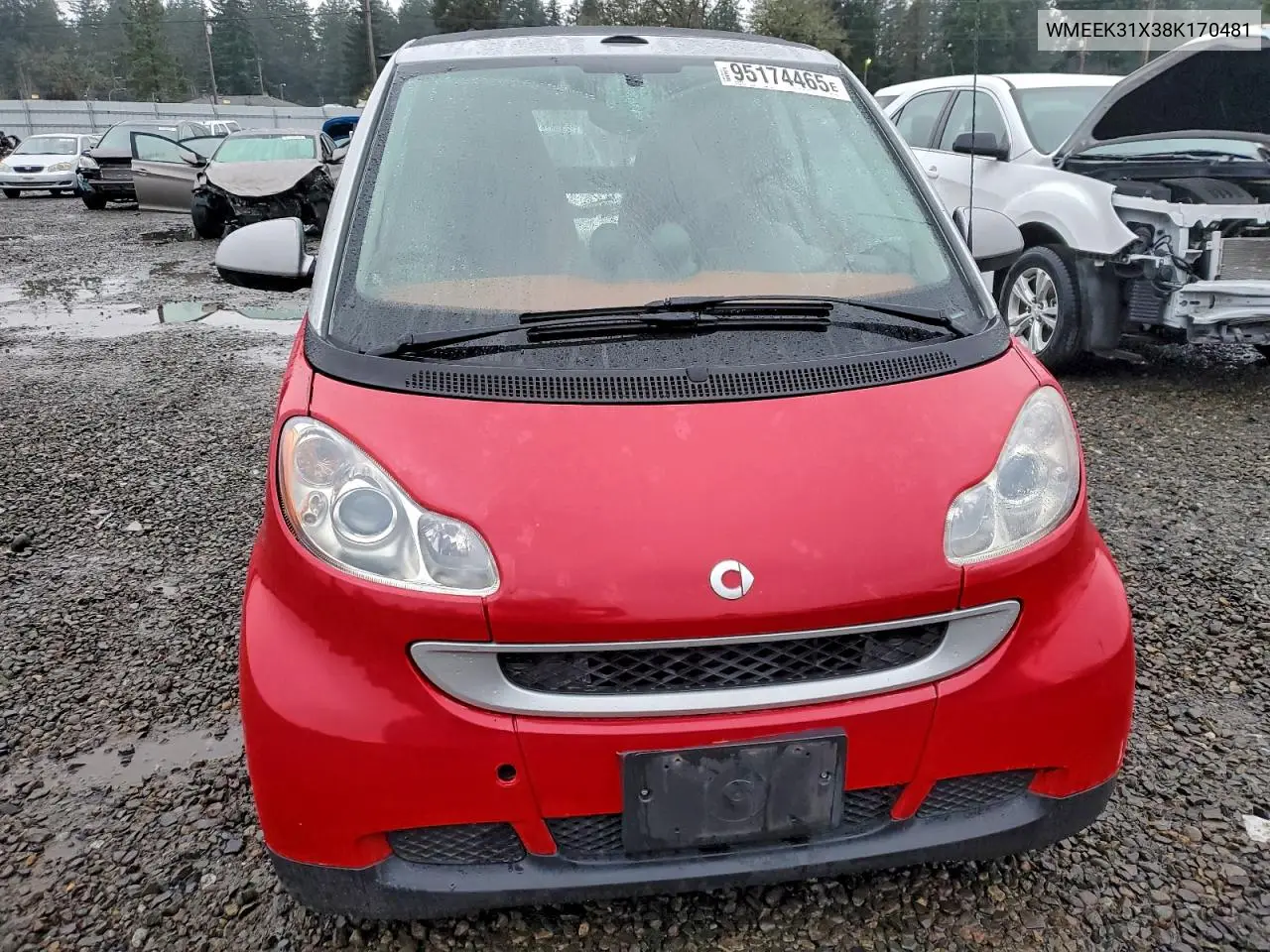WMEEK31X38K170481 2008 Smart Fortwo Passion