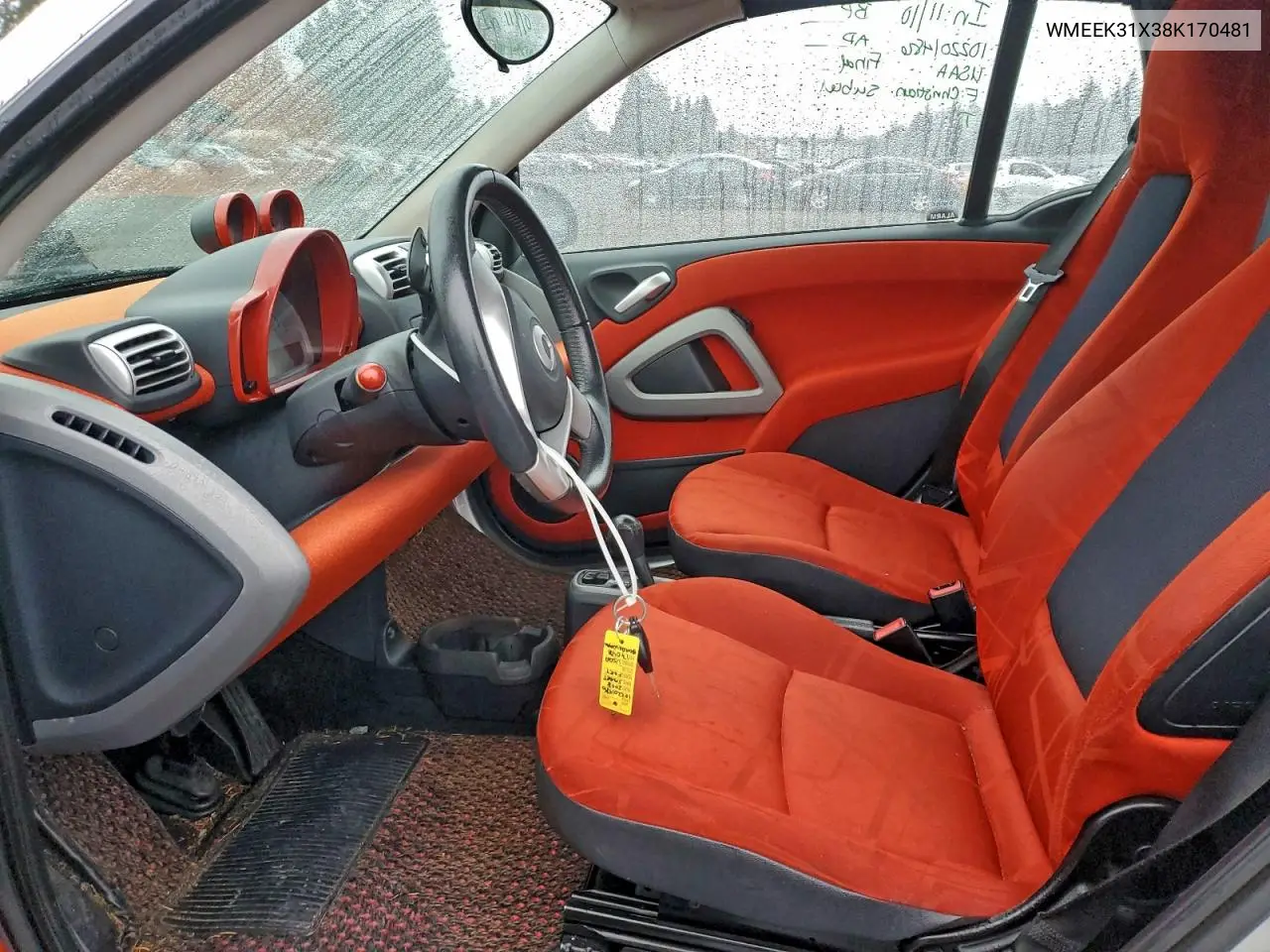 WMEEK31X38K170481 2008 Smart Fortwo Passion