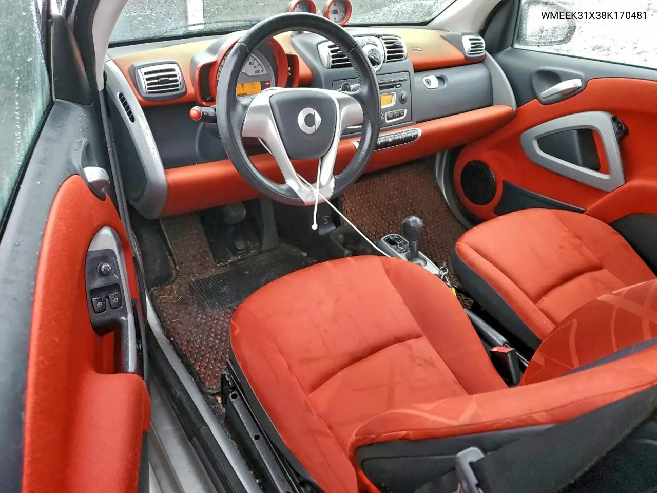 WMEEK31X38K170481 2008 Smart Fortwo Passion