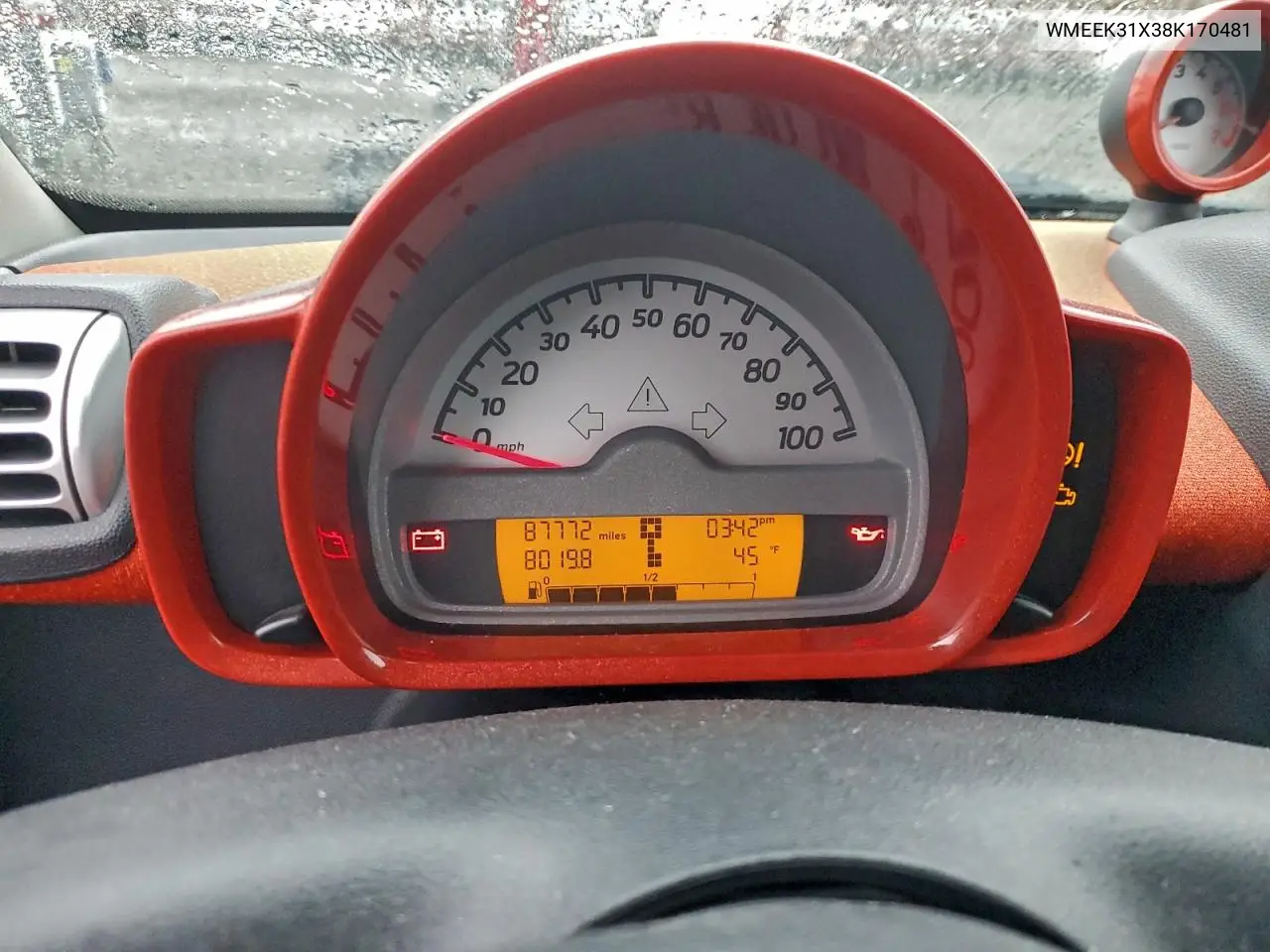 WMEEK31X38K170481 2008 Smart Fortwo Passion