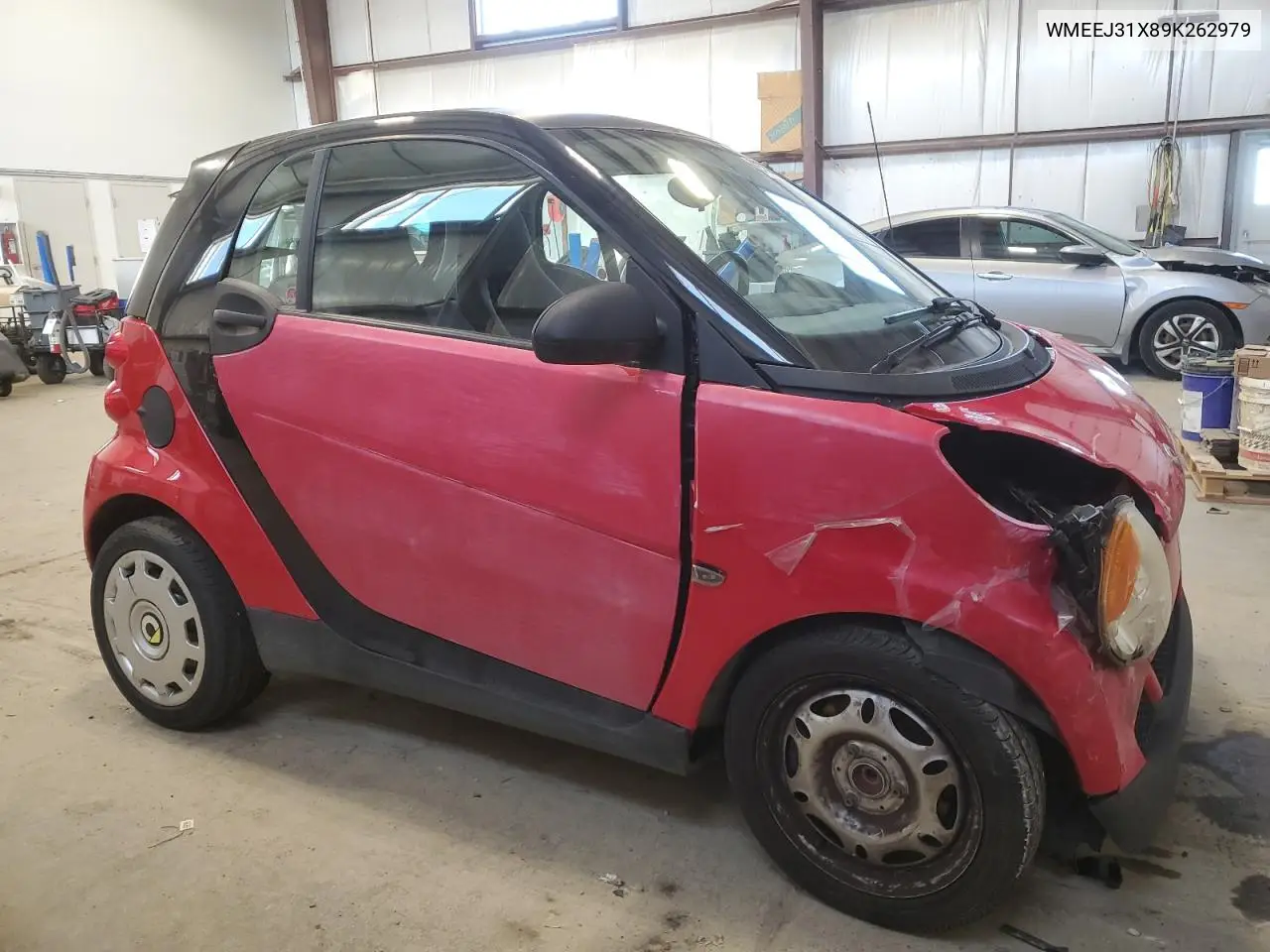 WMEEJ31X89K262979 2009 Smart Fortwo Pure