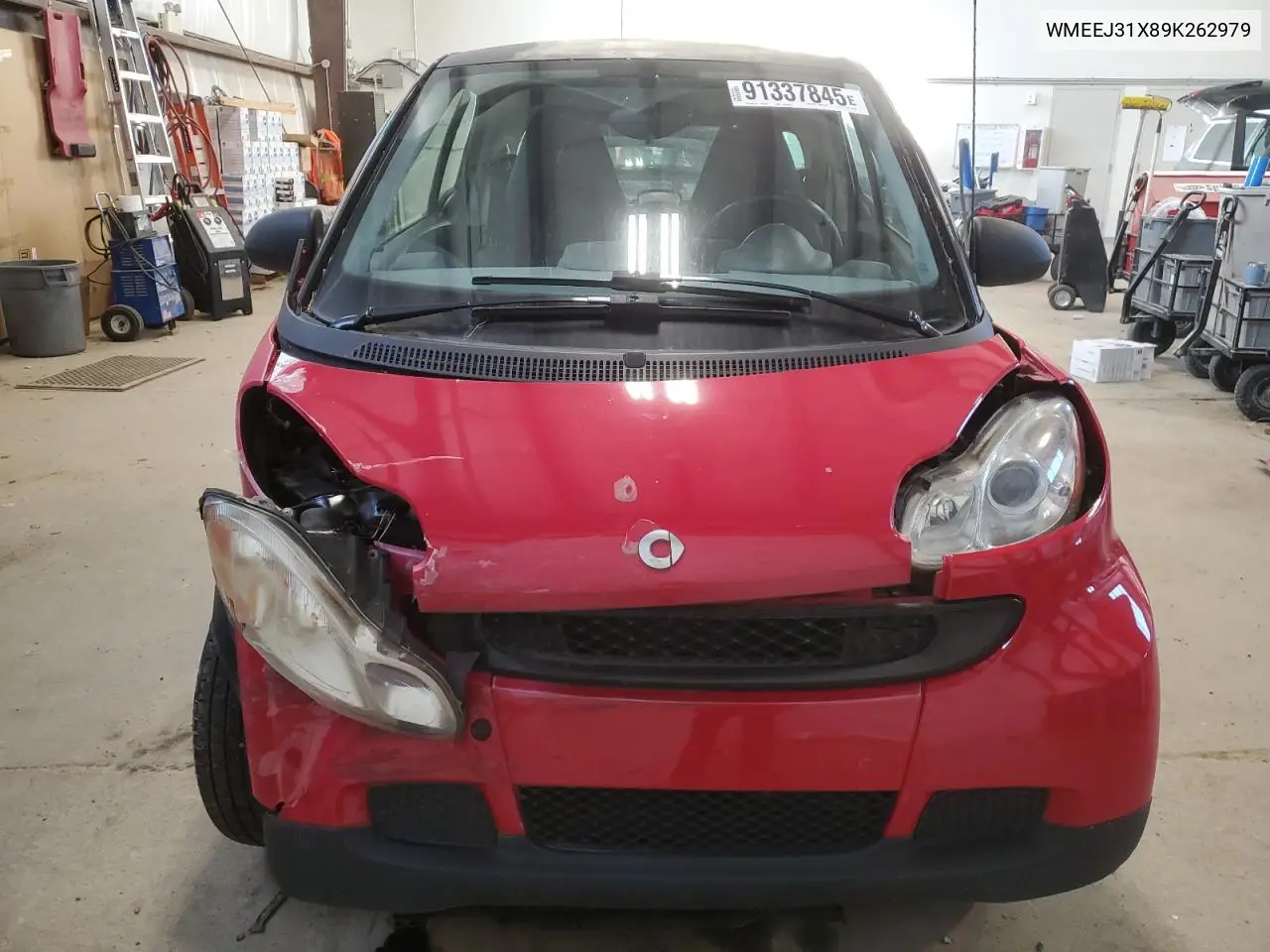 WMEEJ31X89K262979 2009 Smart Fortwo Pure