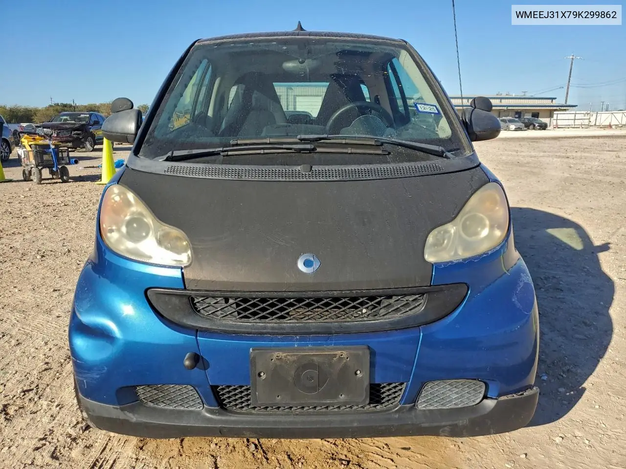 WMEEJ31X79K299862 2009 Smart Fortwo Pure