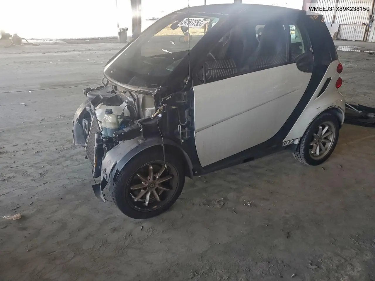 WMEEJ31X89K238150 2009 Smart Fortwo Pure