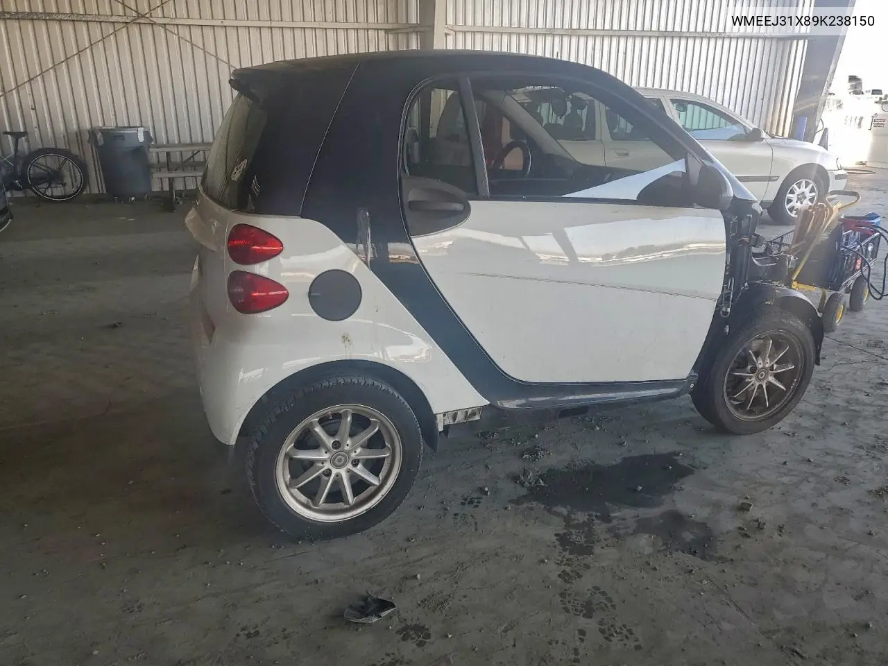 WMEEJ31X89K238150 2009 Smart Fortwo Pure