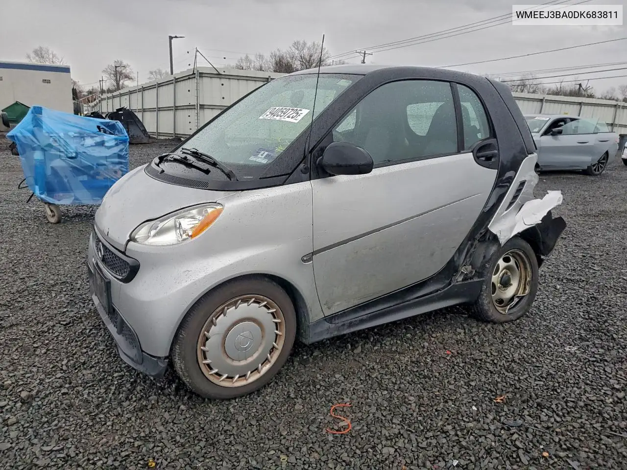 WMEEJ3BA0DK683811 2013 Smart Fortwo Pure