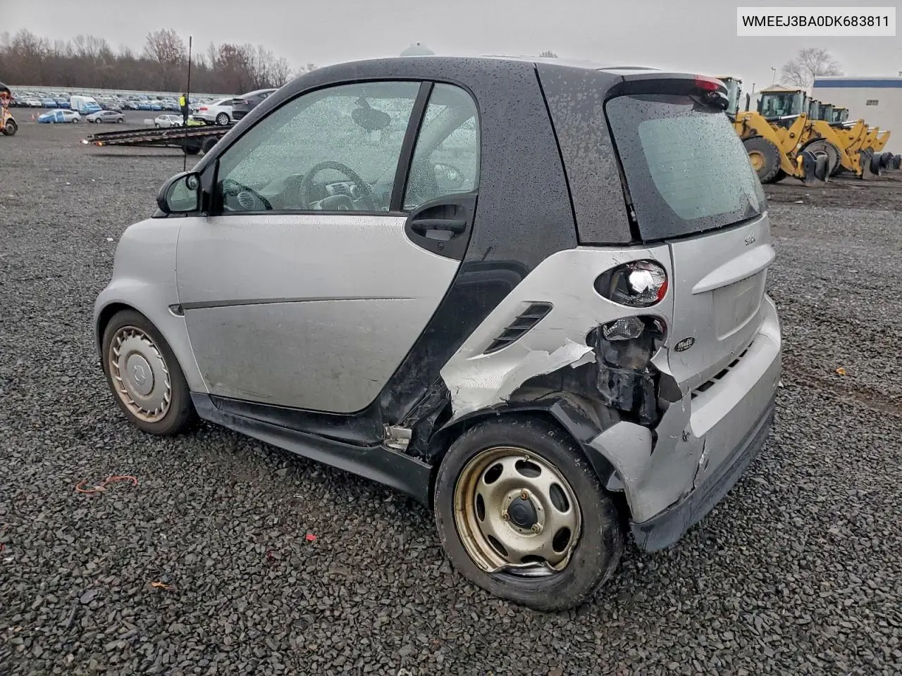 WMEEJ3BA0DK683811 2013 Smart Fortwo Pure