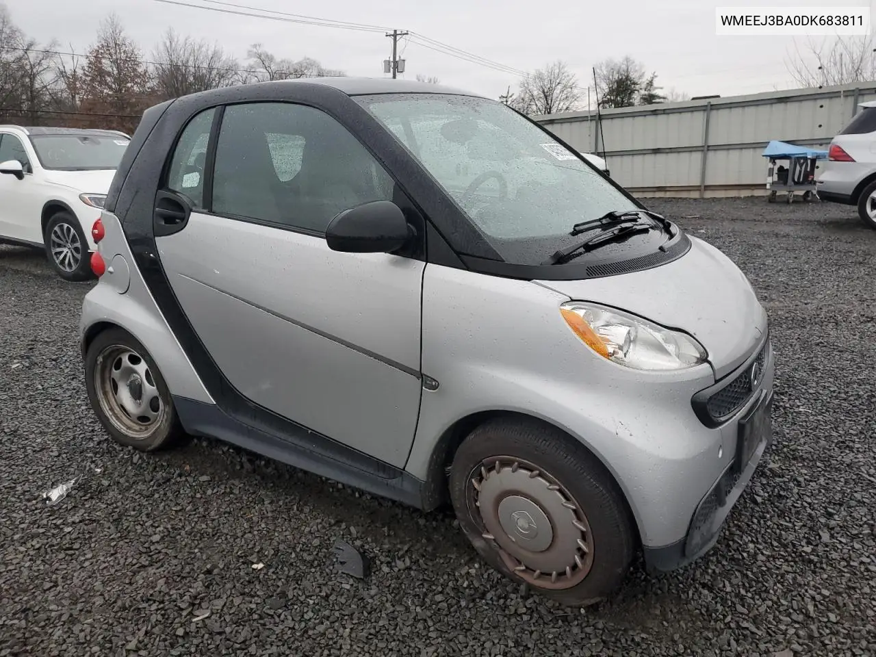 WMEEJ3BA0DK683811 2013 Smart Fortwo Pure