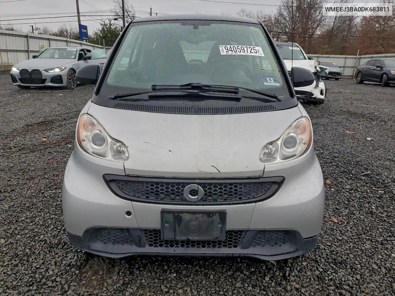 WMEEJ3BA0DK683811 2013 Smart Fortwo Pure