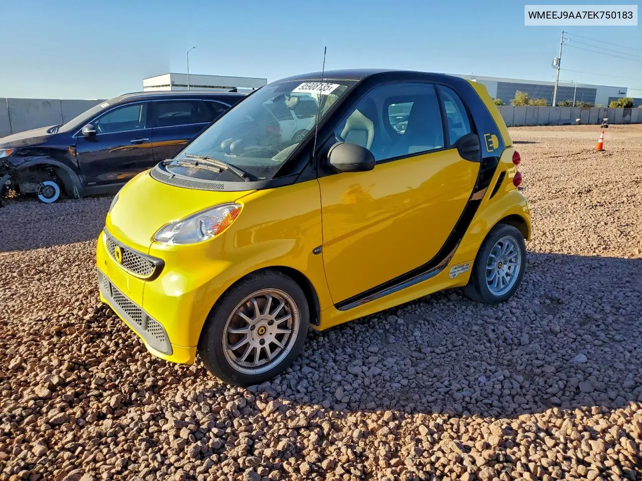 WMEEJ9AA7EK750183 2014 Smart Fortwo