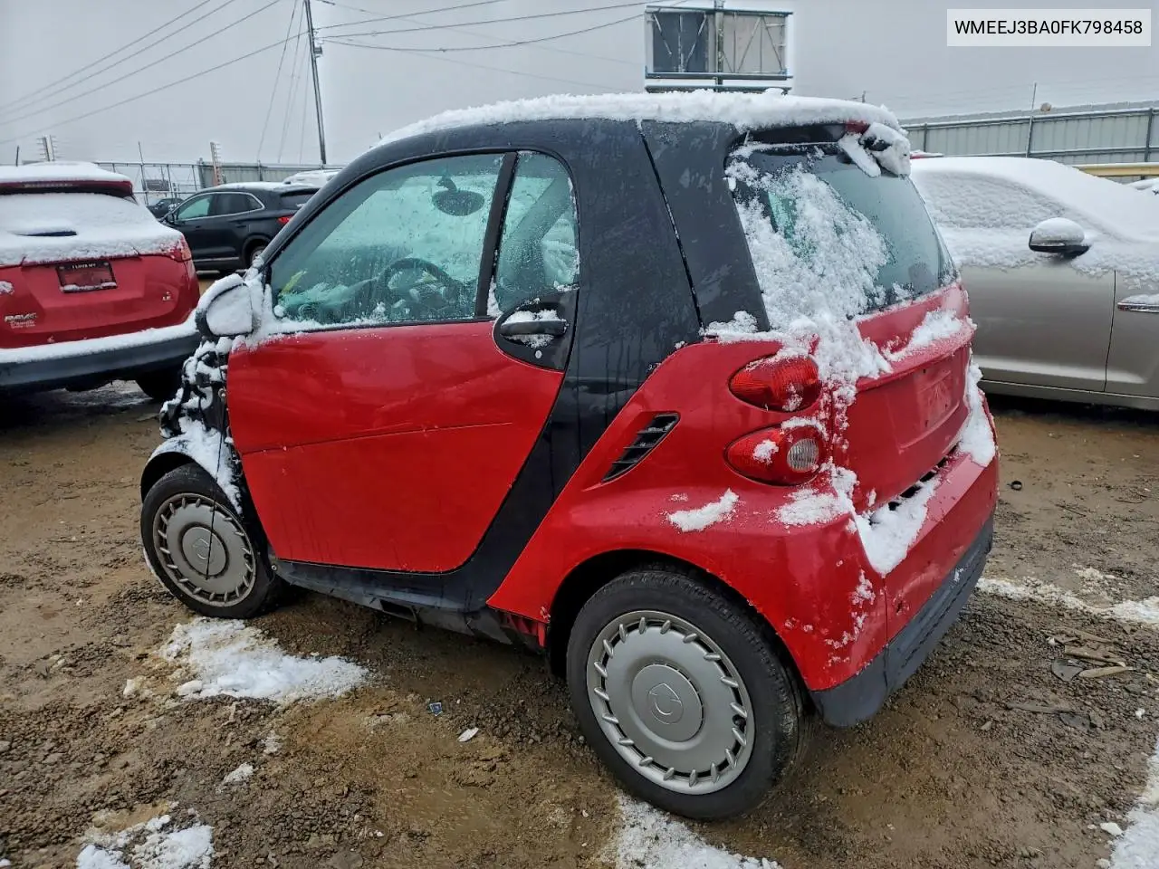 WMEEJ3BA0FK798458 2015 Smart Fortwo Pure