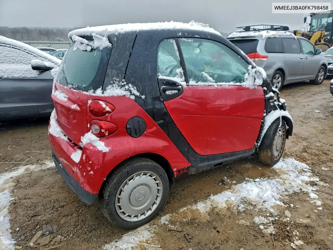 WMEEJ3BA0FK798458 2015 Smart Fortwo Pure