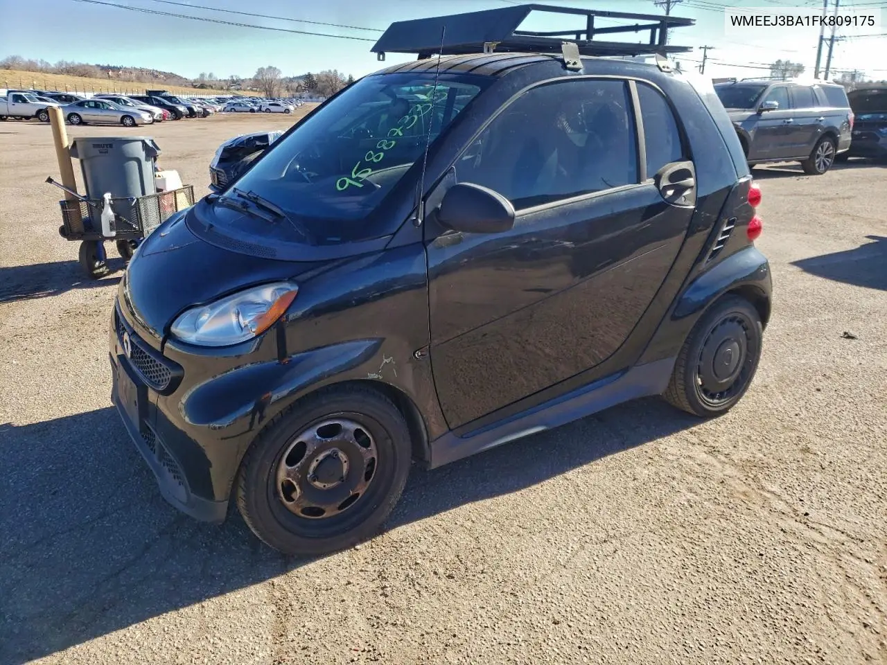 WMEEJ3BA1FK809175 2015 Smart Fortwo Pure