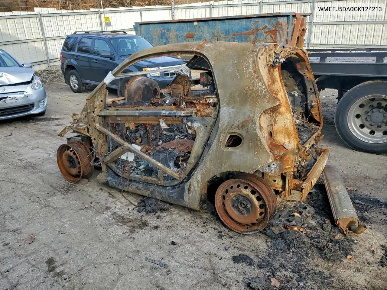 WMEFJ5DA0GK124213 2016 Smart Fortwo