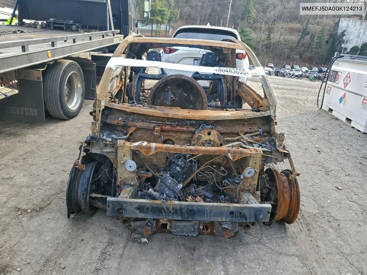 WMEFJ5DA0GK124213 2016 Smart Fortwo