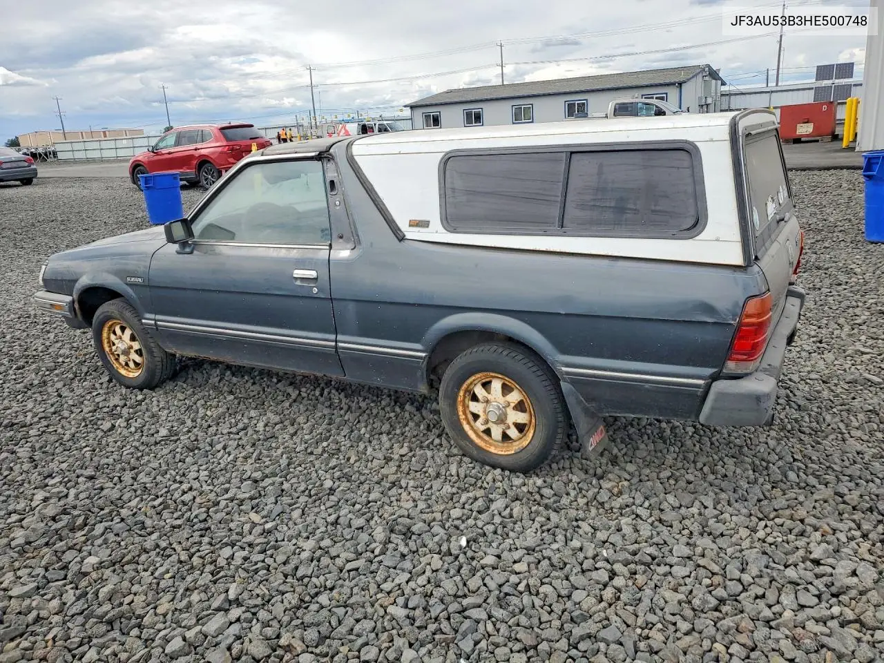 1987 Subaru Brat Gl VIN: JF3AU53B3HE500748 Lot: 55991316