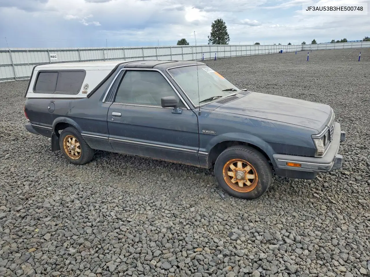 1987 Subaru Brat Gl VIN: JF3AU53B3HE500748 Lot: 55991316