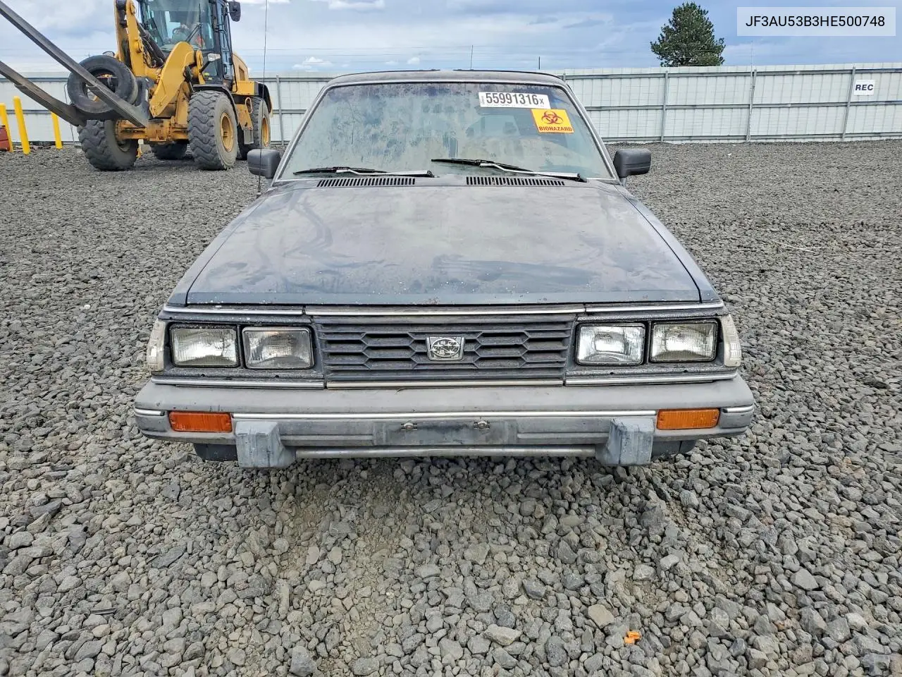 1987 Subaru Brat Gl VIN: JF3AU53B3HE500748 Lot: 55991316