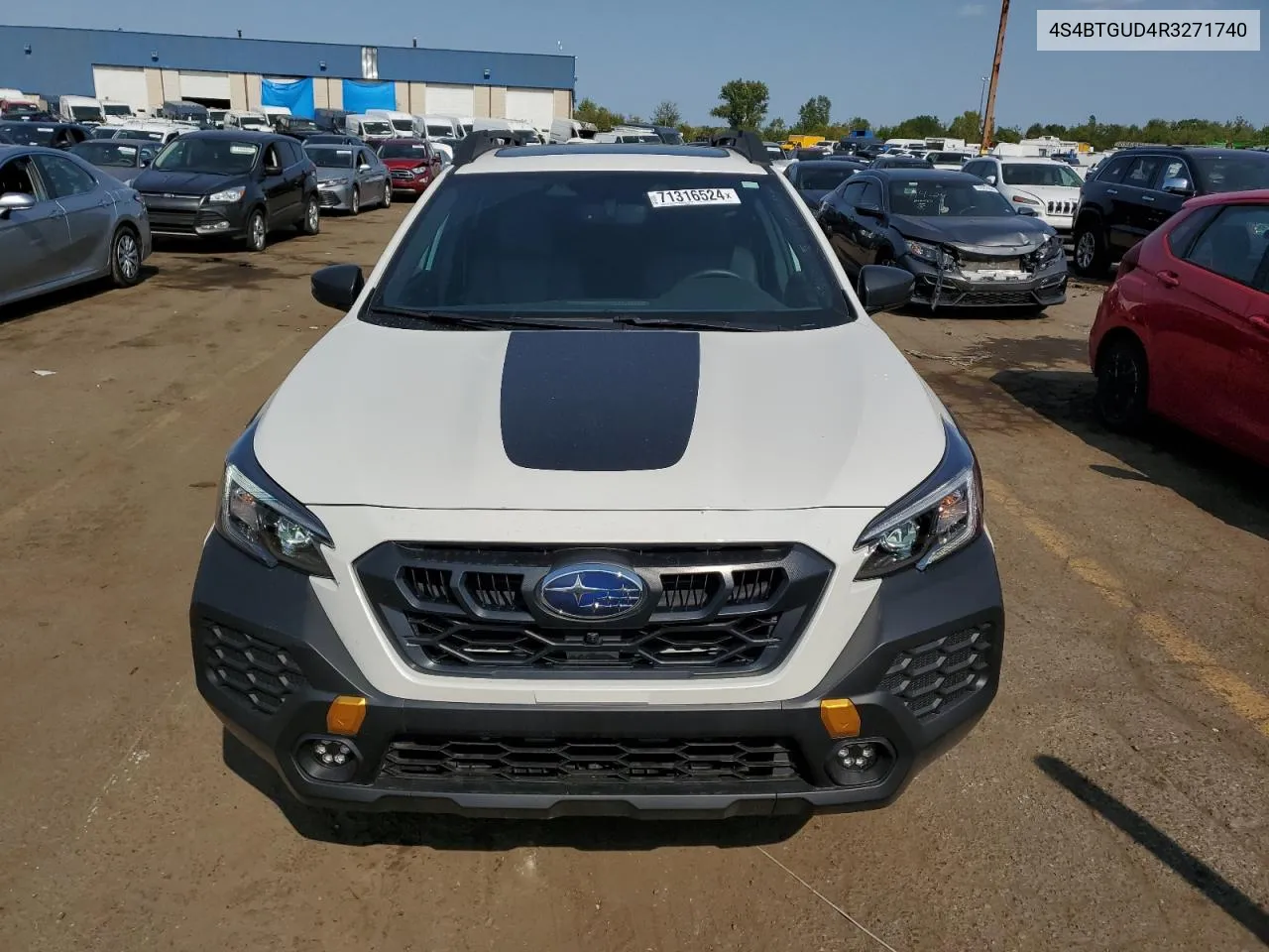 2024 Subaru Outback Wilderness VIN: 4S4BTGUD4R3271740 Lot: 71316524