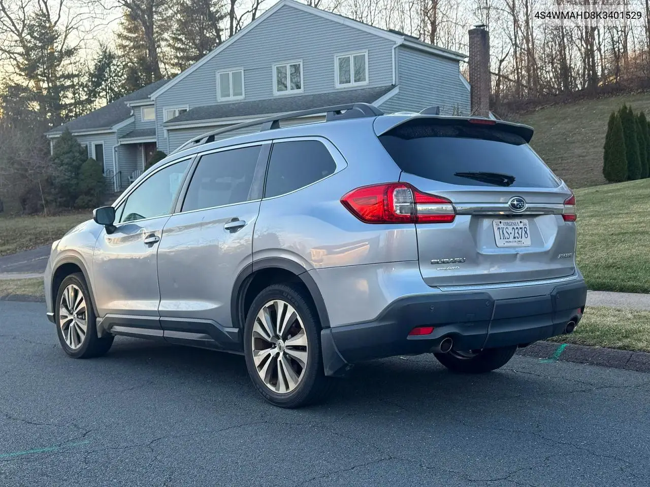 4S4WMAHD8K3401529 2019 Subaru Ascent Premium