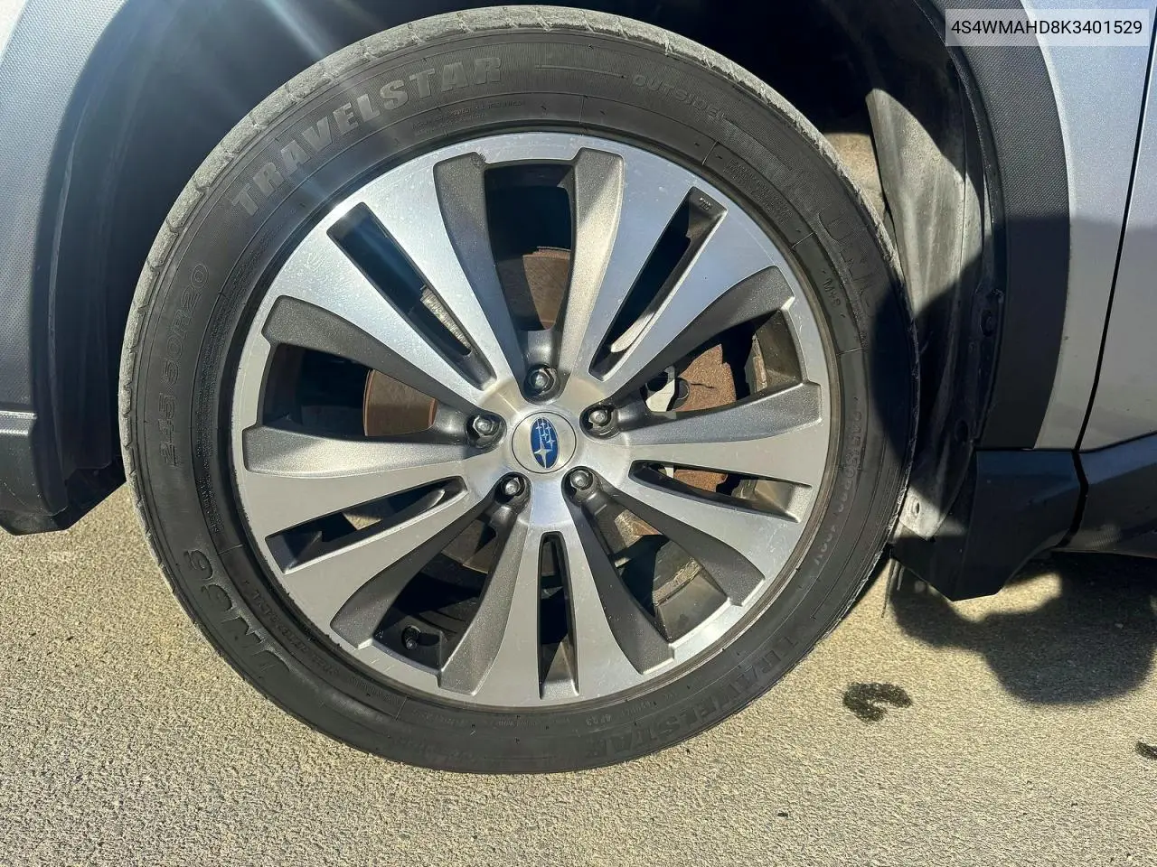 4S4WMAHD8K3401529 2019 Subaru Ascent Premium