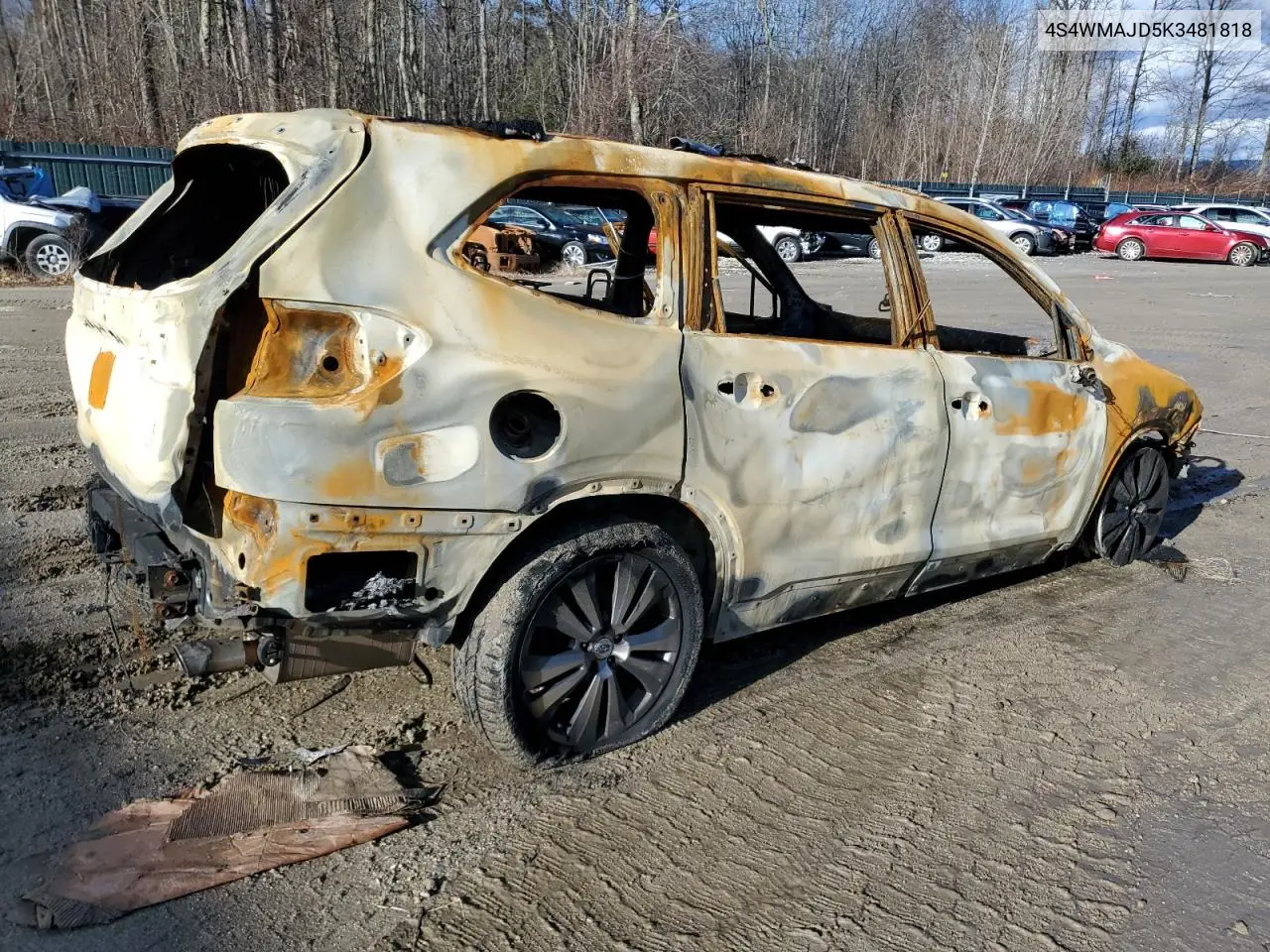 4S4WMAJD5K3481818 2019 Subaru Ascent Limited
