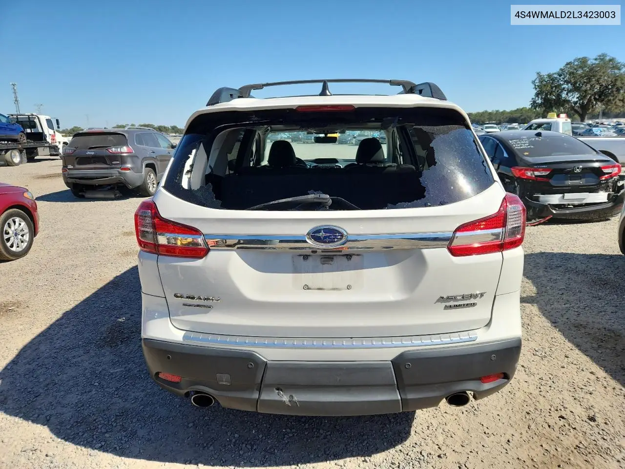 4S4WMALD2L3423003 2020 Subaru Ascent Limited