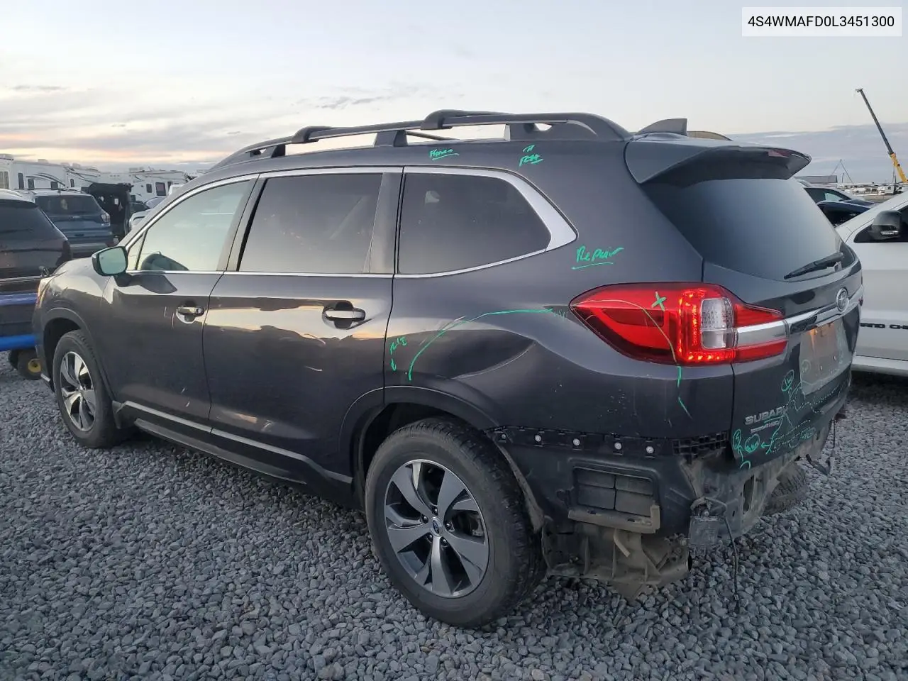 4S4WMAFD0L3451300 2020 Subaru Ascent Premium