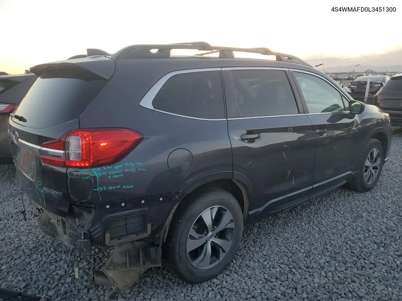 4S4WMAFD0L3451300 2020 Subaru Ascent Premium