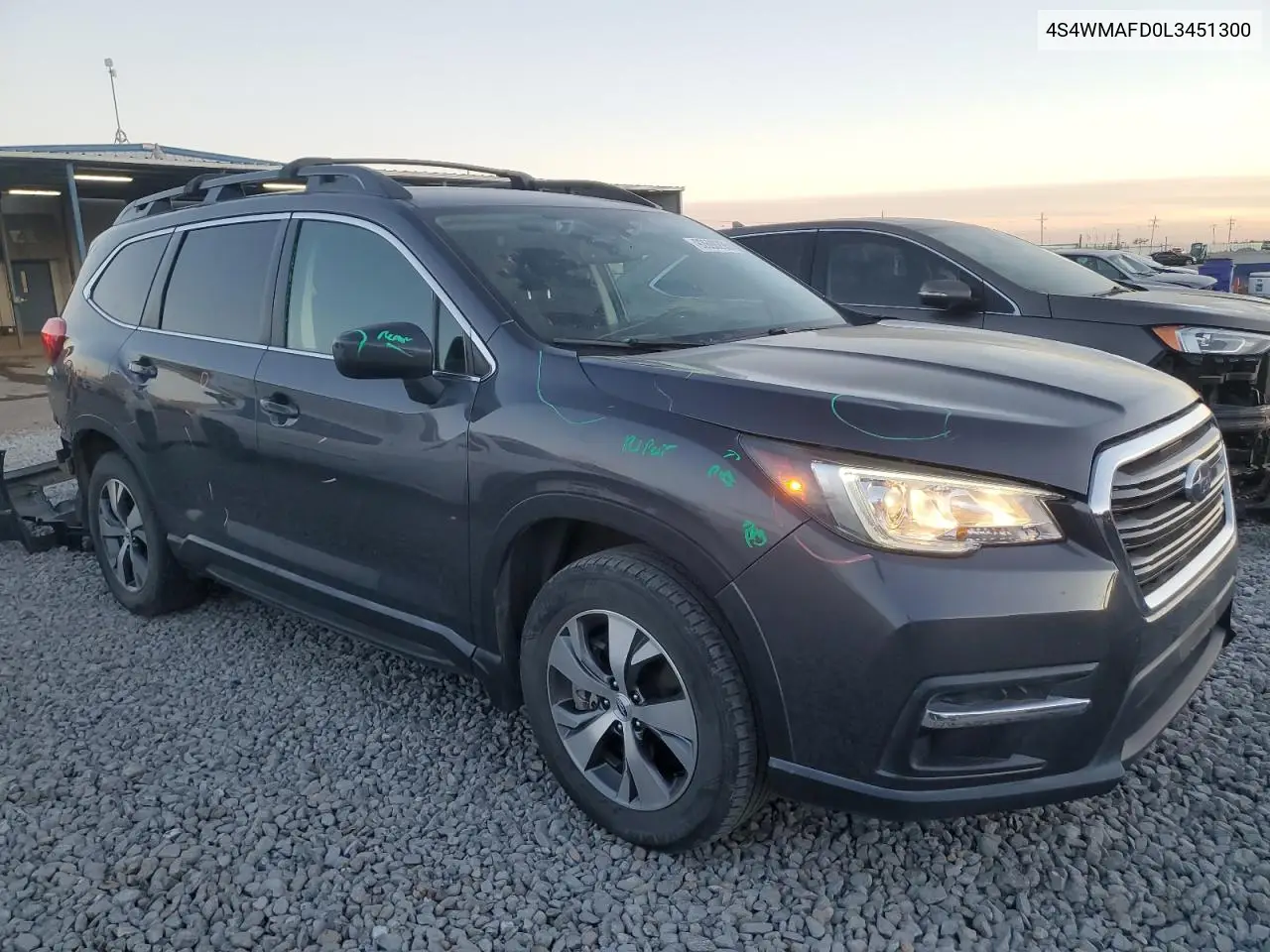 4S4WMAFD0L3451300 2020 Subaru Ascent Premium