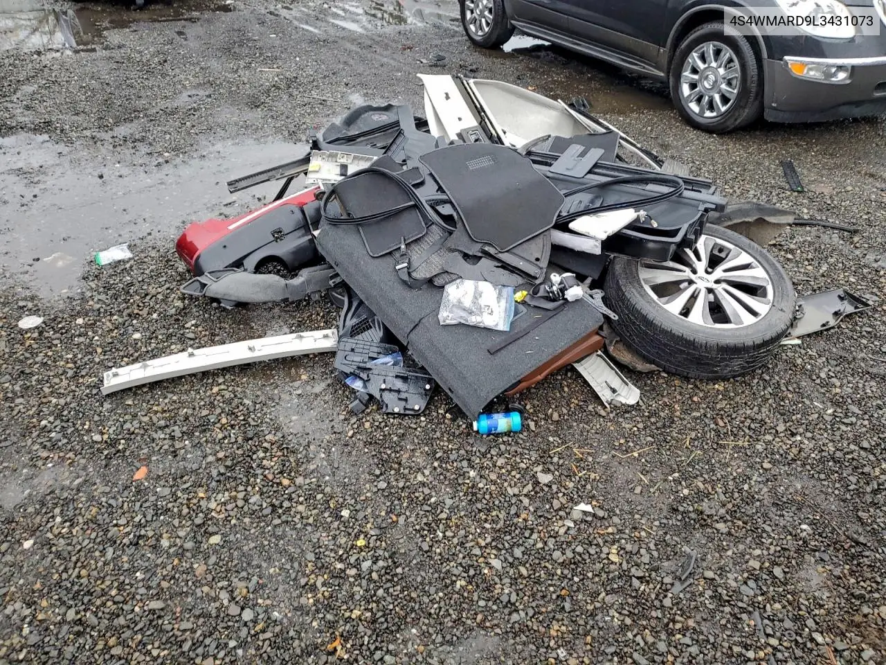 4S4WMARD9L3431073 2020 Subaru Ascent Touring