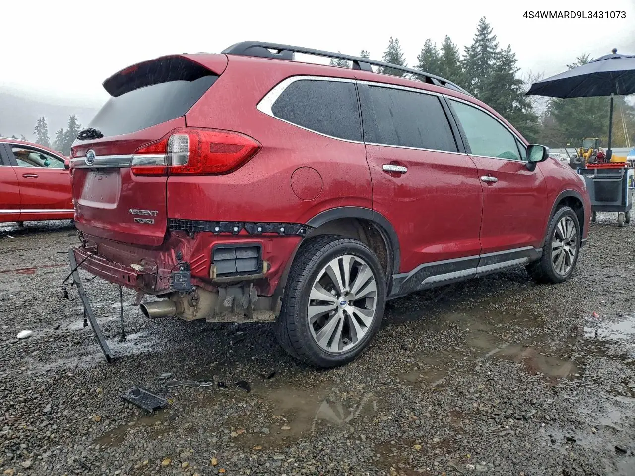 4S4WMARD9L3431073 2020 Subaru Ascent Touring