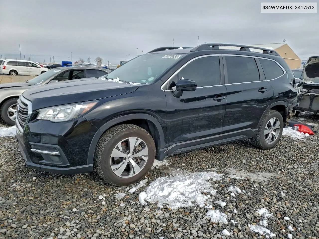 4S4WMAFDXL3417512 2020 Subaru Ascent Premium