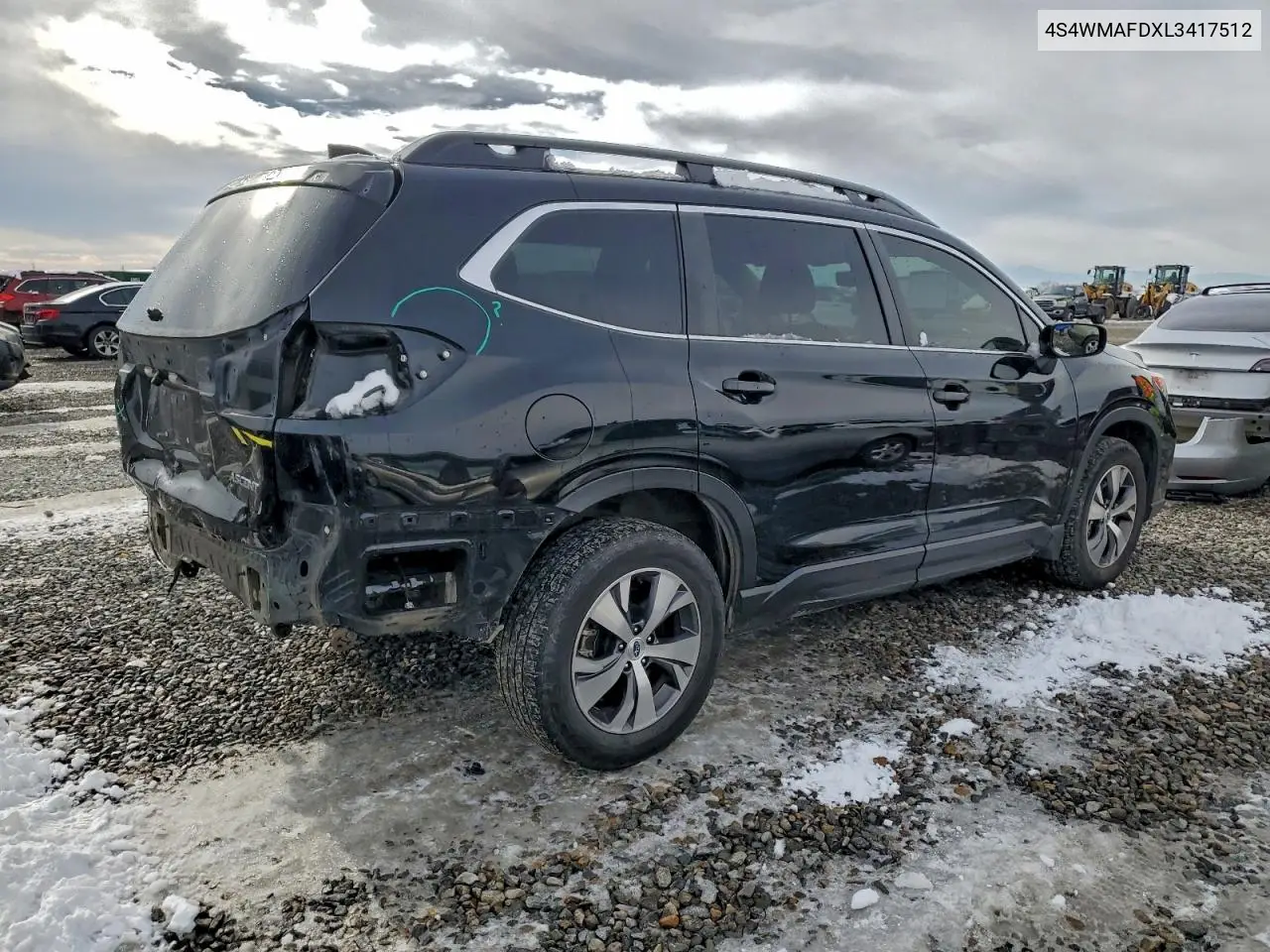 4S4WMAFDXL3417512 2020 Subaru Ascent Premium