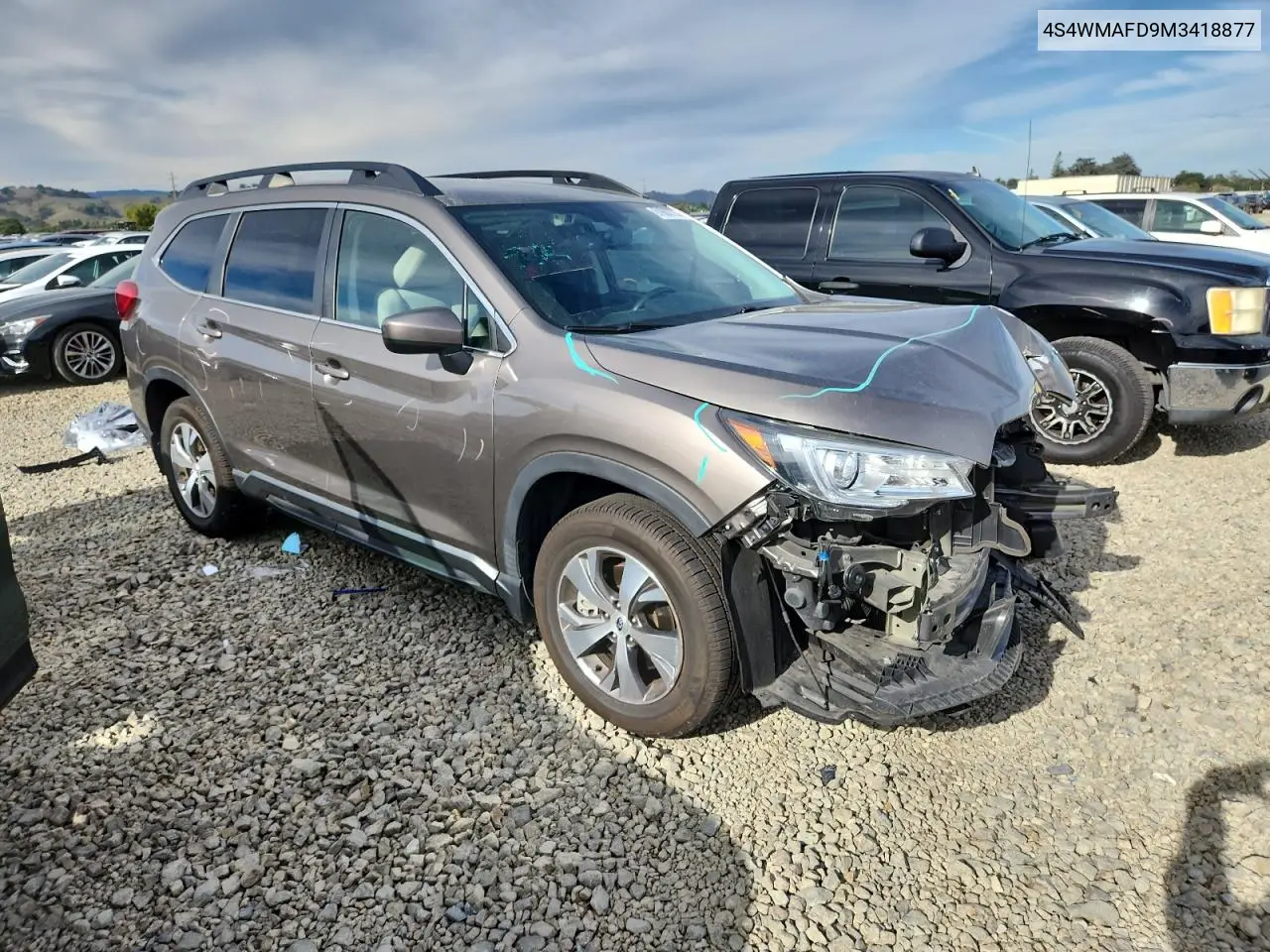 4S4WMAFD9M3418877 2021 Subaru Ascent Premium