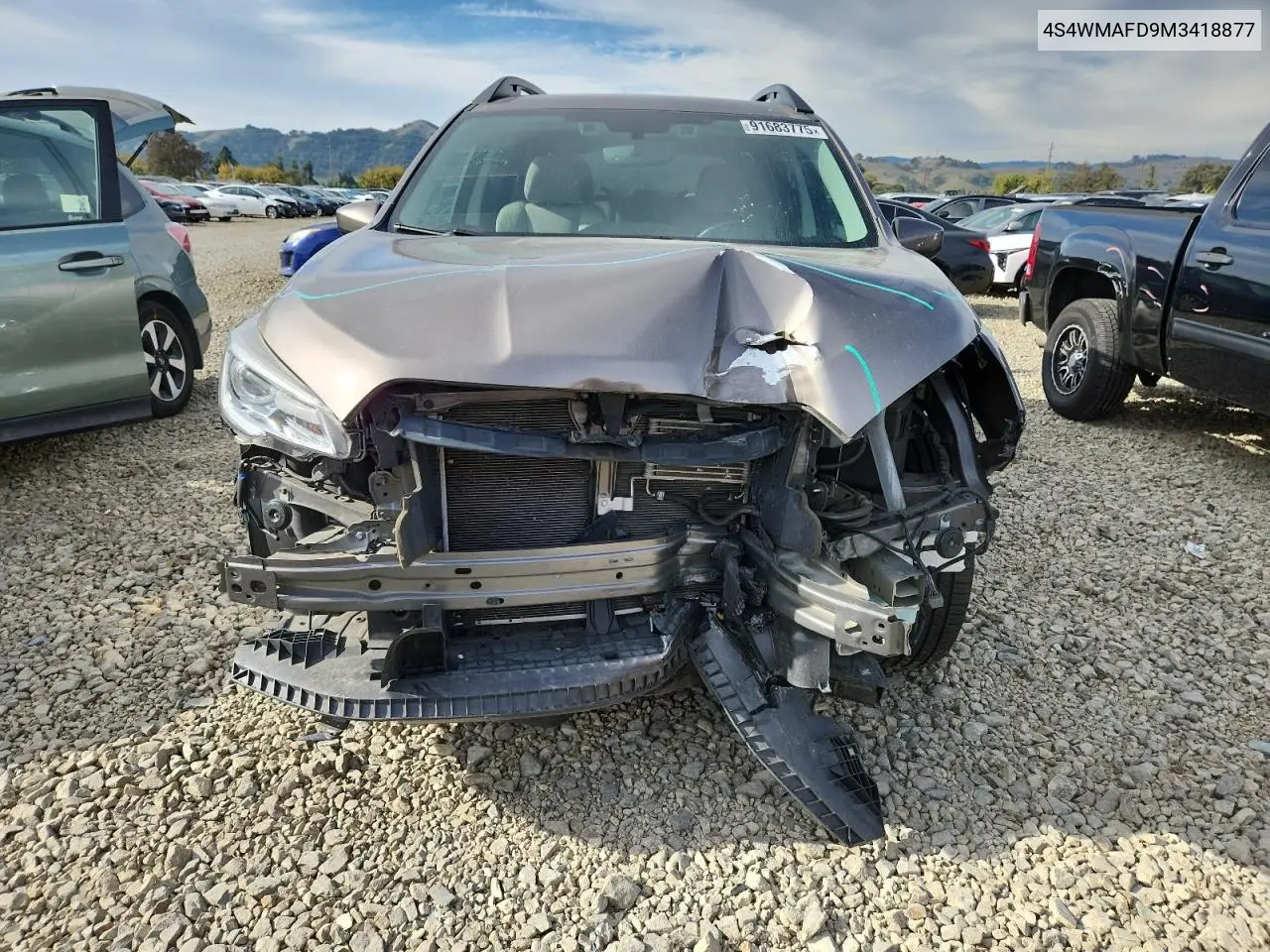 4S4WMAFD9M3418877 2021 Subaru Ascent Premium