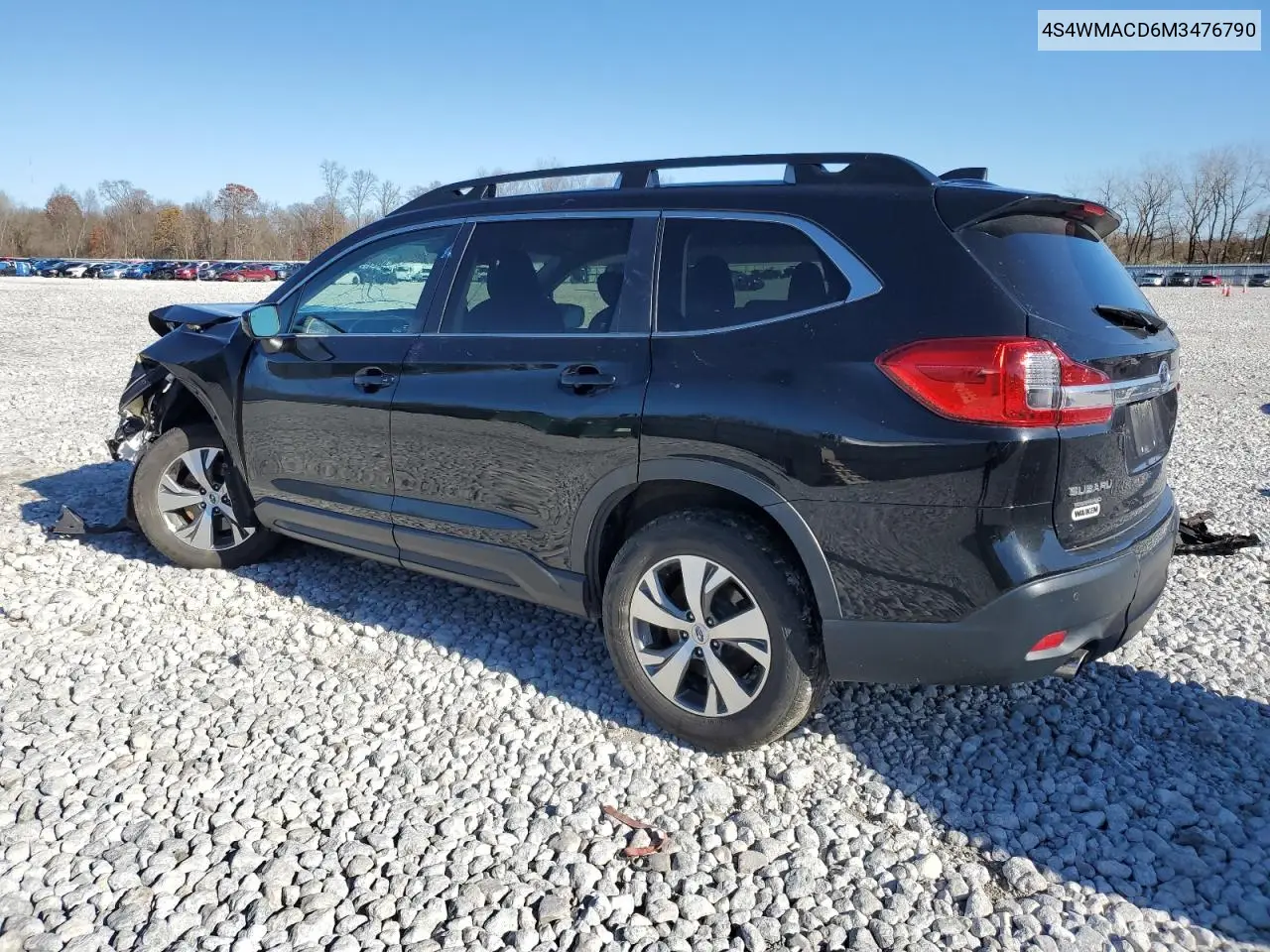 4S4WMACD6M3476790 2021 Subaru Ascent Premium