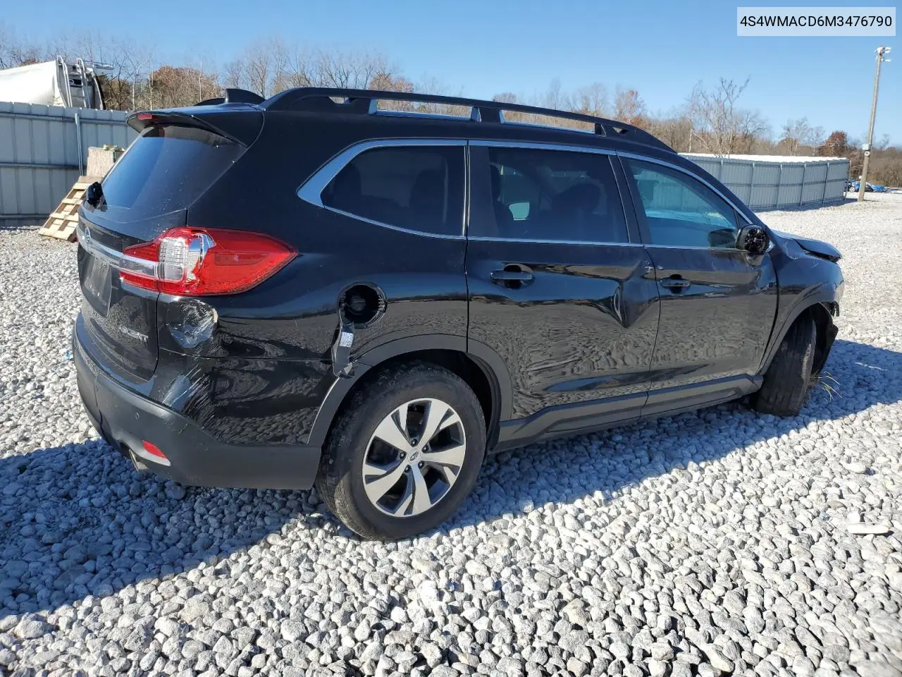 4S4WMACD6M3476790 2021 Subaru Ascent Premium