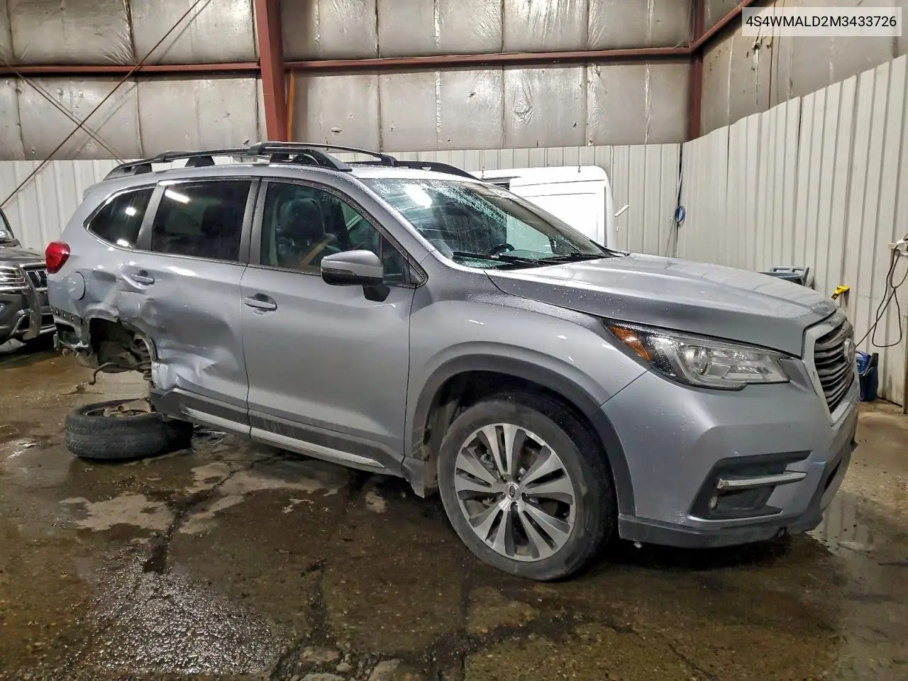 4S4WMALD2M3433726 2021 Subaru Ascent Limited