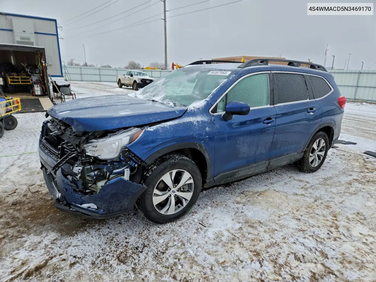 4S4WMACD5N3469170 2022 Subaru Ascent Premium