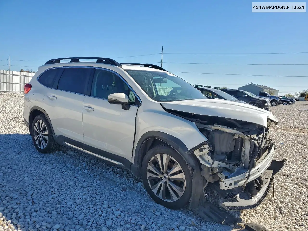 4S4WMAPD6N3413524 2022 Subaru Ascent Limited